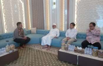 Waka Polres Cilegon Jalin Silaturahmi dengan Ulama dan Umaroh di Pondok Pesantren Ibnu Syam
