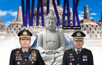 Kapolres Cilegon Ucapkan Selamat Hari Raya Waisak 2570 BE/2026 M