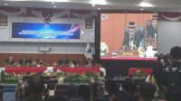 Rapat Istimewa DPRD Kabupaten Lahat Dalam Rangka Memperingati Hari Jadi Kabupaten Lahat Ke 157