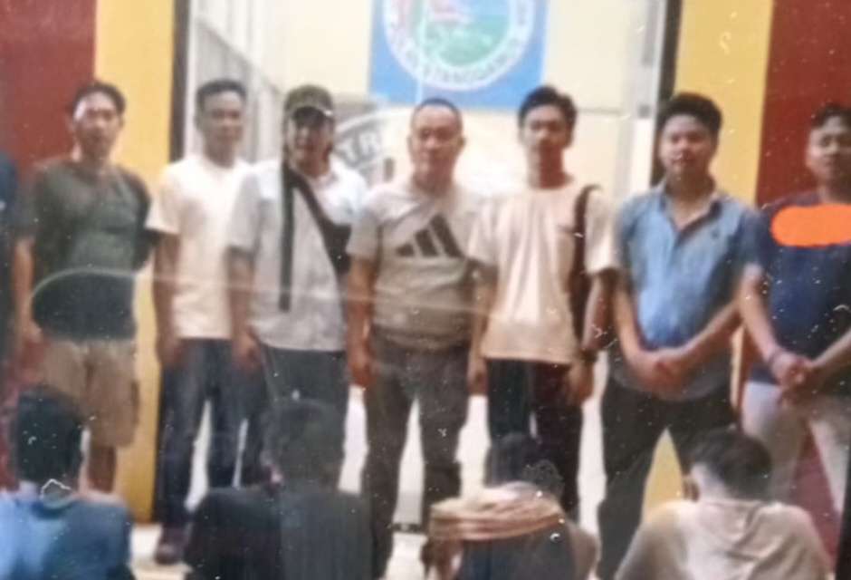 Polresta Tanggamus Berhasil Amankan 5 Orang Diduga Pengedar Sabu