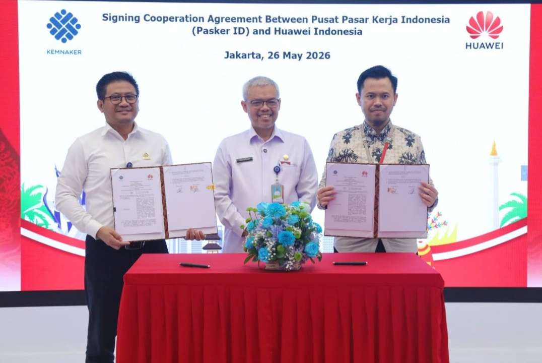Kemnaker dan Huawei Indonesia Teken MOU: Perkuat Kemitraan Pengembangan SDM dan Program Magang Kemnaker dan Huawei Indonesia Teken MOU: Perkuat Kemitraan Pengembangan SDM dan Program Magang