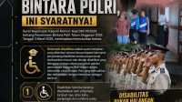 Polri Buka Jalan Pengabdian Tanpa Batas: Penyandang Disabilitas Dapat Kesempatan Setara Menjadi Bintara Polri 2026 Polri Buka Jalan Pengabdian Tanpa Batas: Penyandang Disabilitas Dapat Kesempatan Setara Menjadi Bintara Polri 2026