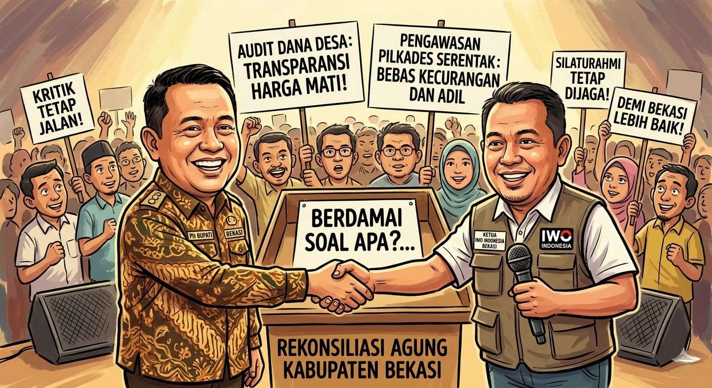 Viral di Medsos: IWO Indonesia dan Plt Bupati Bekasi Dikabarkan Berdamai, Soal Apa?​