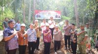 Kapolres Cilegon Letakkan Batu Pertama Jembatan Merah Putih Presisi di Gempol Wetan Pabean