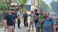 Semangat Gotong Royong Warnai Kerja Bakti Bersih-Bersih Jalan Tanggul di Desa Mekarsari Rajeg