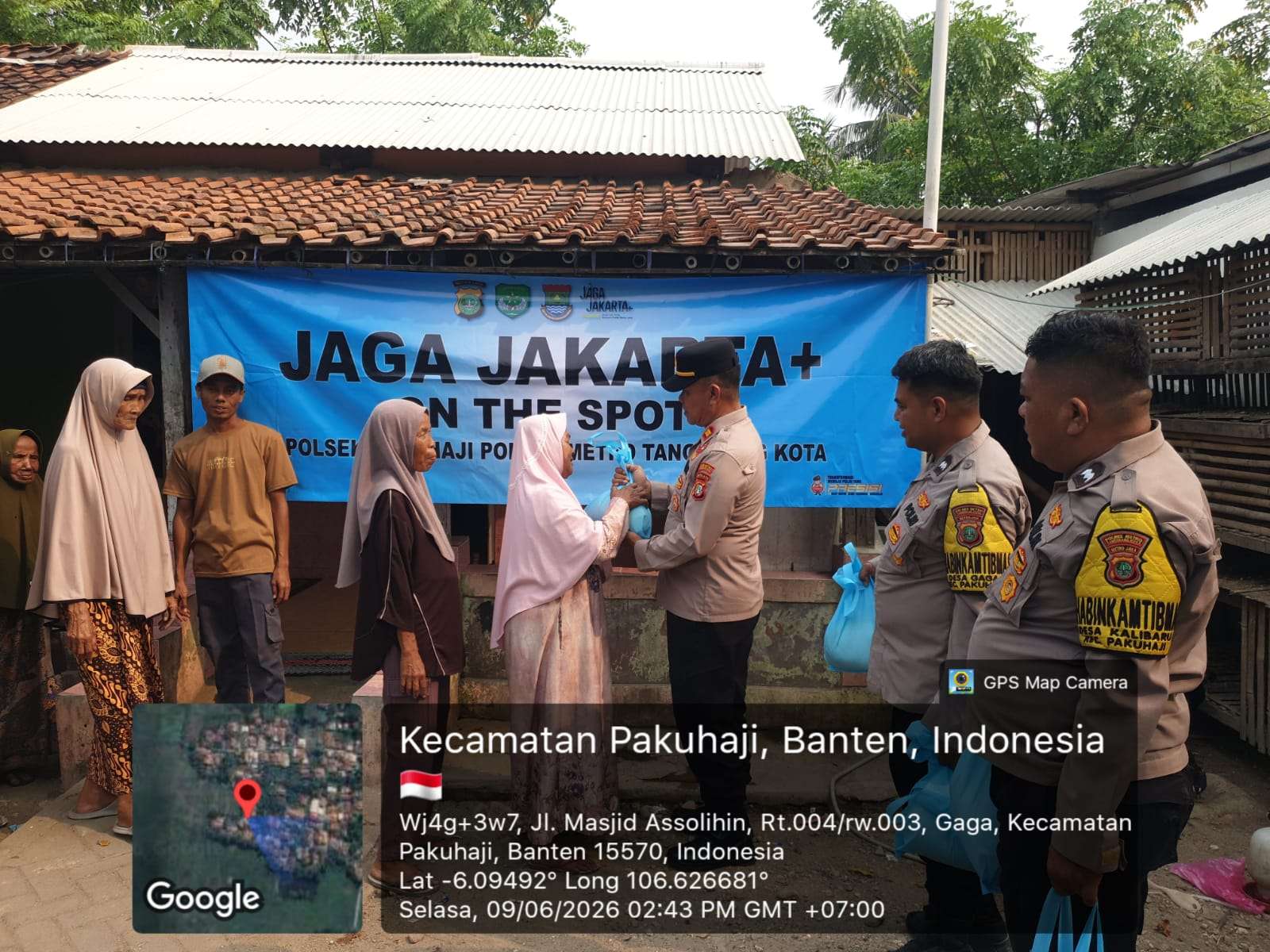 Jaga Jakarta On The Spot: Polsek Pakuhaji Perkuat Sinergi dan Kamtibmas Jaga Jakarta On The Spot: Polsek Pakuhaji Perkuat Sinergi dan Kamtibmas