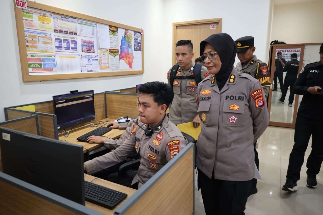 Sambut HUT Bhayangkara ke-80, Polda Banten Gelar Penilaian Lomba Layanan Polisi 110 di Polres Jajaran
