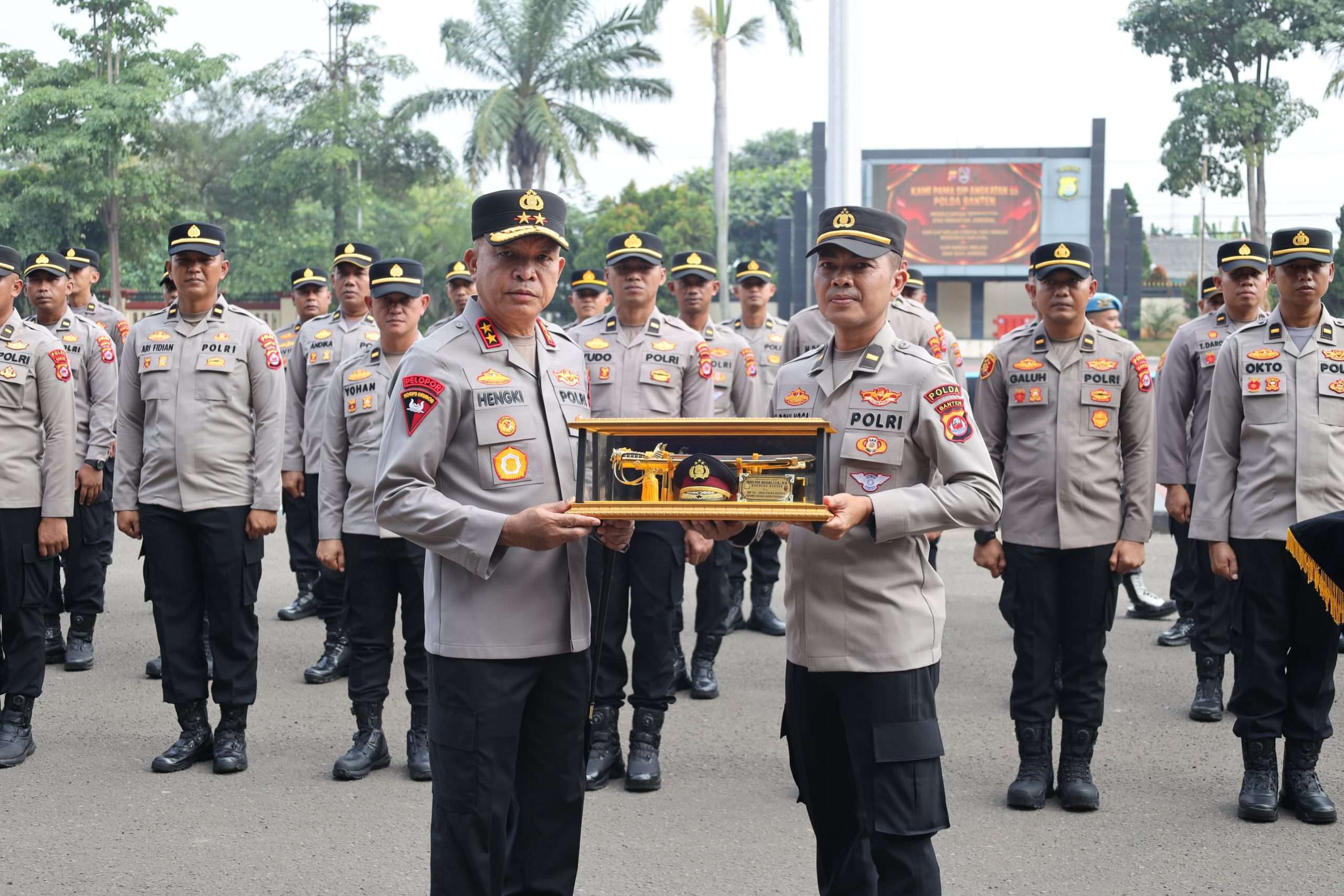 Kapolda Banten Berikan Arahan kepada Perwira SIP Angkatan 55, Tekankan Integritas dan Kepemimpinan Presisi