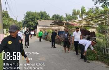 Tiga Pilar Paku HajiGelar Korve Bersama Dukung Program Indonesia Asri Di Desa Kohod