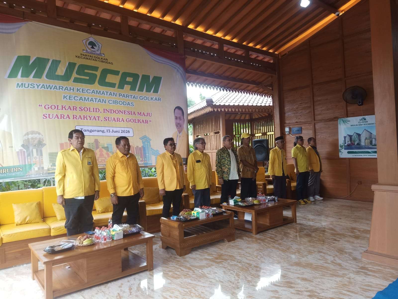 Muscam Partai Golkar Kecamatan Cibodas Dihadiri Ketua DPD Kota Tangerang Muscam Partai Golkar Kecamatan Cibodas Dihadiri Ketua DPD Kota Tangerang