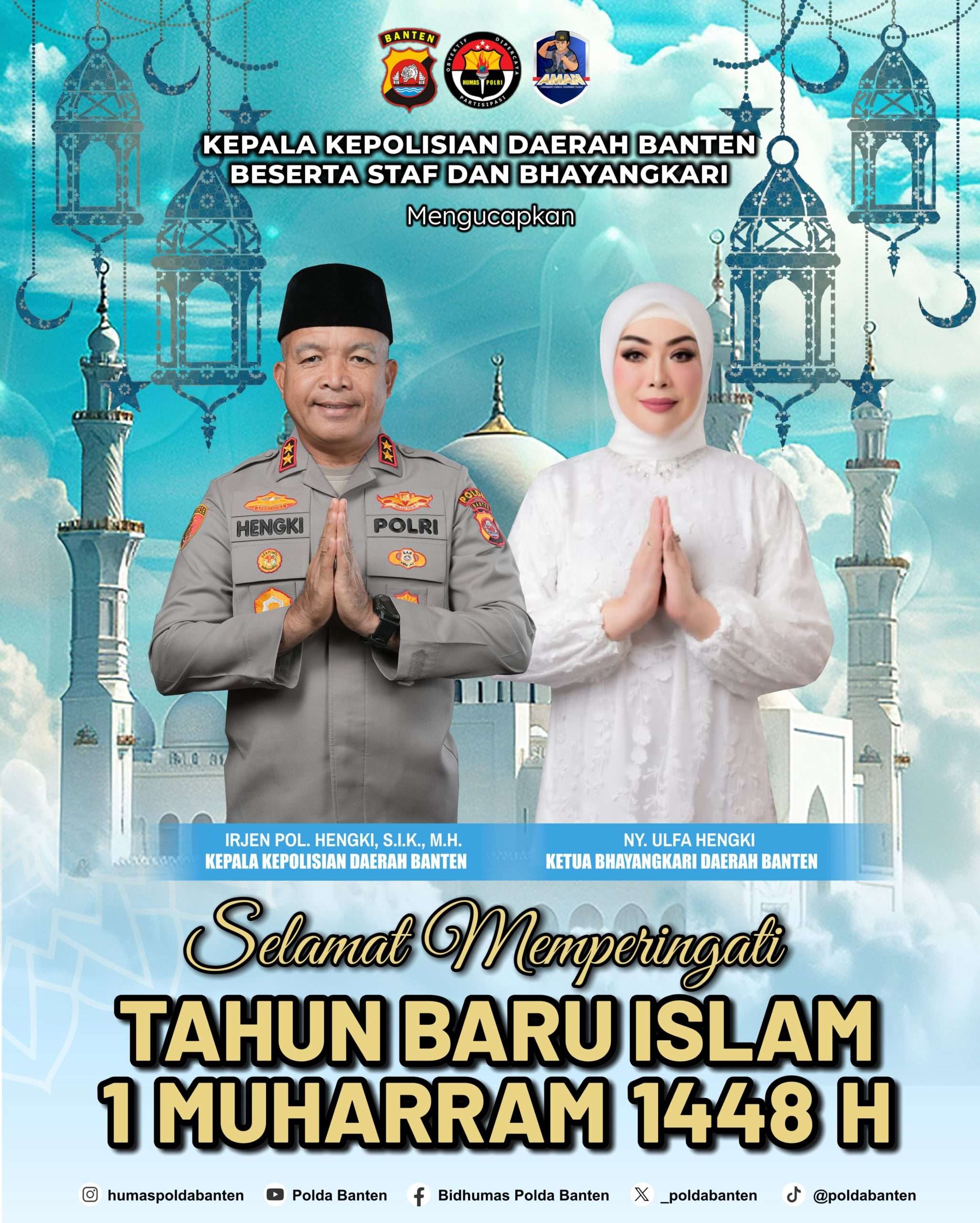 Tahun Baru Islam 1448 H, Polda Banten Sampaikan Doa dan Harapan bagi Masyarakat Tahun Baru Islam 1448 H, Polda Banten Sampaikan Doa dan Harapan bagi Masyarakat