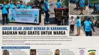 GOKAR Gelar Jumat Berkah di Johar Karawang, Bagikan Nasi Gratis untuk Pemulung hingga Tukang Becak GOKAR Gelar Jumat Berkah di Johar Karawang, Bagikan Nasi Gratis untuk Pemulung hingga Tukang Becak