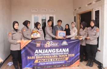 Di HUT Bhayangkara ke-80, Polres Cilegon Gelar Anjangsana dan Bhakti Sosial untuk Purnawirawan serta Difabel
