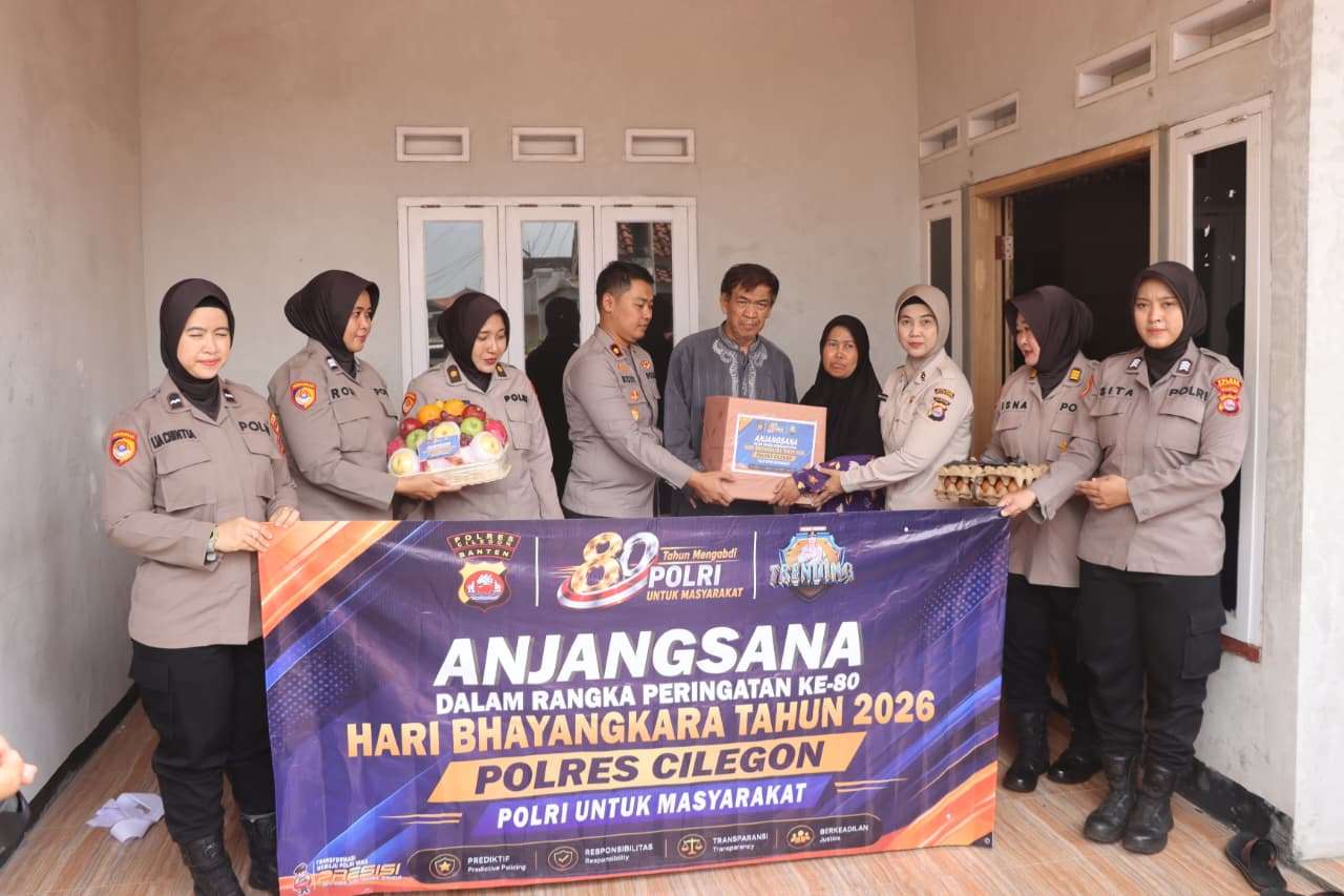 Di HUT Bhayangkara ke-80, Polres Cilegon Gelar Anjangsana dan Bhakti Sosial untuk Purnawirawan serta Difabel Di HUT Bhayangkara ke-80, Polres Cilegon Gelar Anjangsana dan Bhakti Sosial untuk Purnawirawan serta Difabel