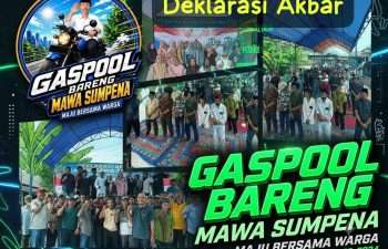 Mawa Sumpena Resmi Deklarasi, Ratusan Warga Tunjukkan Dukungan Penuh di Pilkades Jayabakti 2026-2034