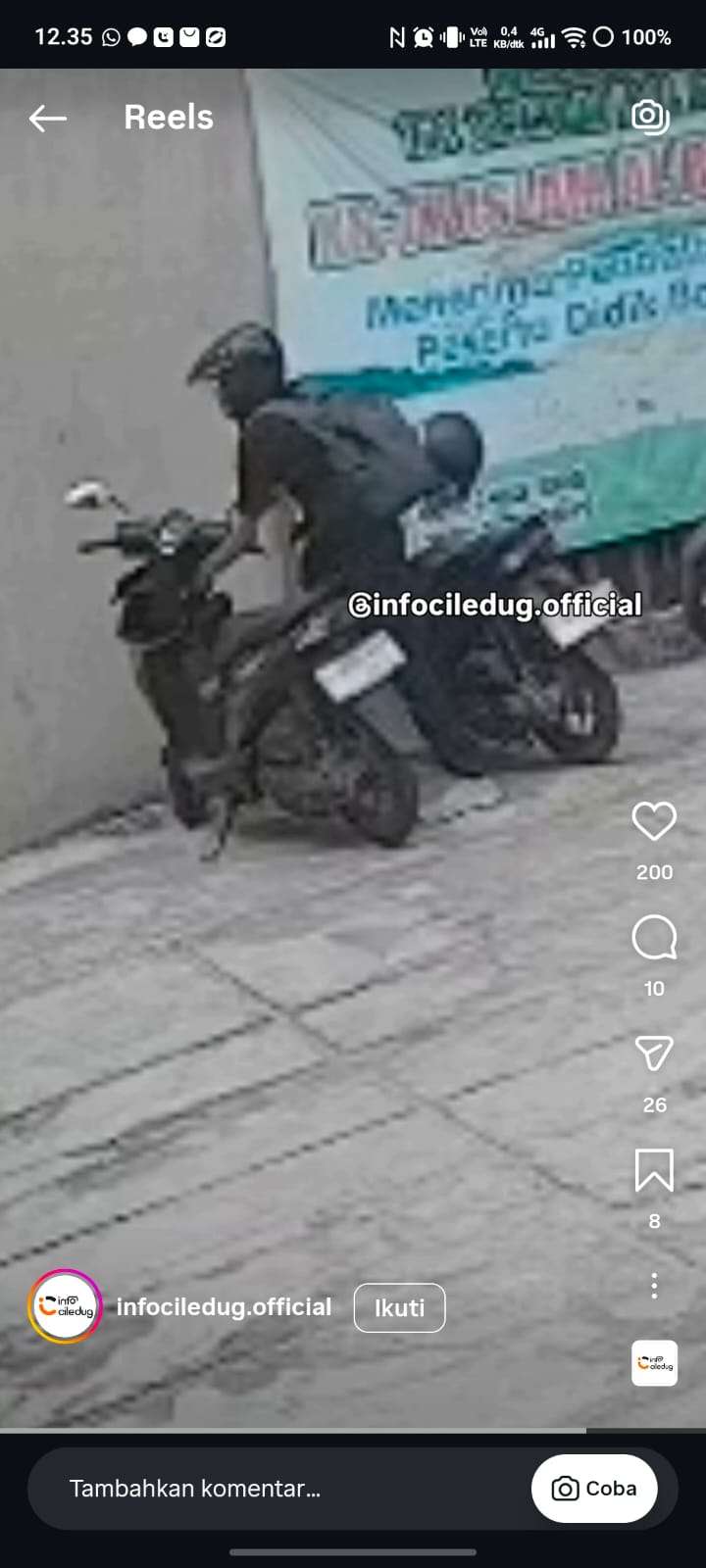 *Dua Pencuri Viral Curi Motor Apes Dibekuk saat Razia di Pinang, Polisi Sita Kunci T dan Motor Curian