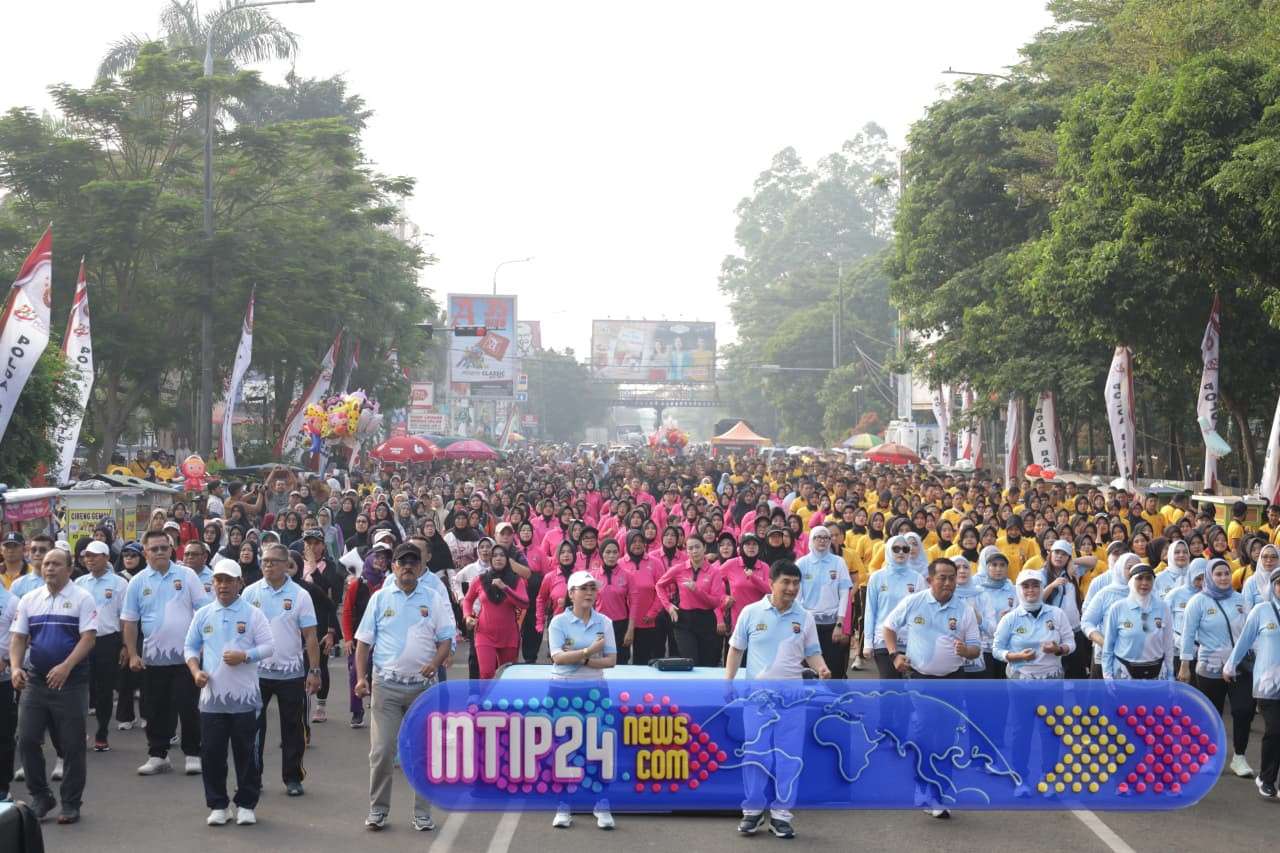 Semarak Hari Bhayangkara ke-80, Polda Banten Perkuat Sinergi Lewat Olahraga Bersama