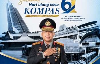 HUT ke-61 Harian Kompas, Kapolda Banten Apresiasi Peran Media