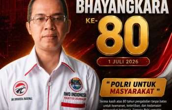 Redaksi INTIP24NEWS.COM Ucapkan Dirgahayu Bhayangkara ke-80
