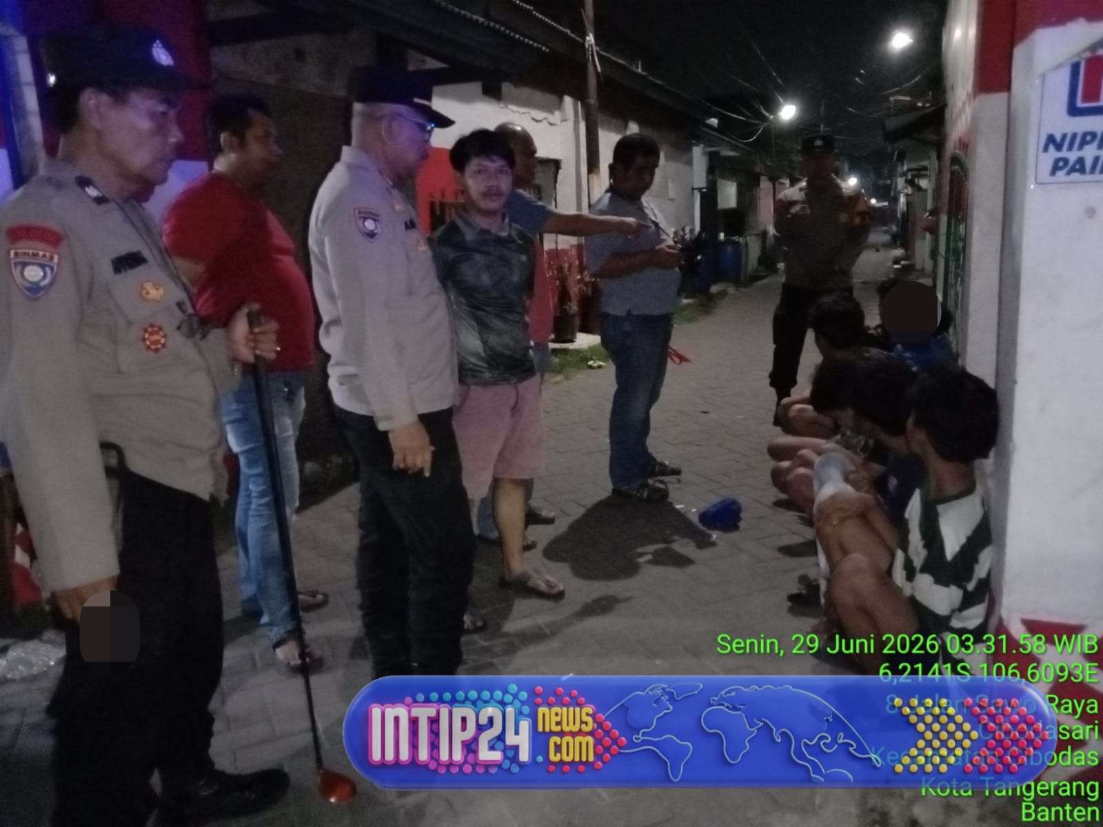 Respon Cepat Laporan 110, Polisi Gagalkan Aksi Tawuran di Jatiuwung