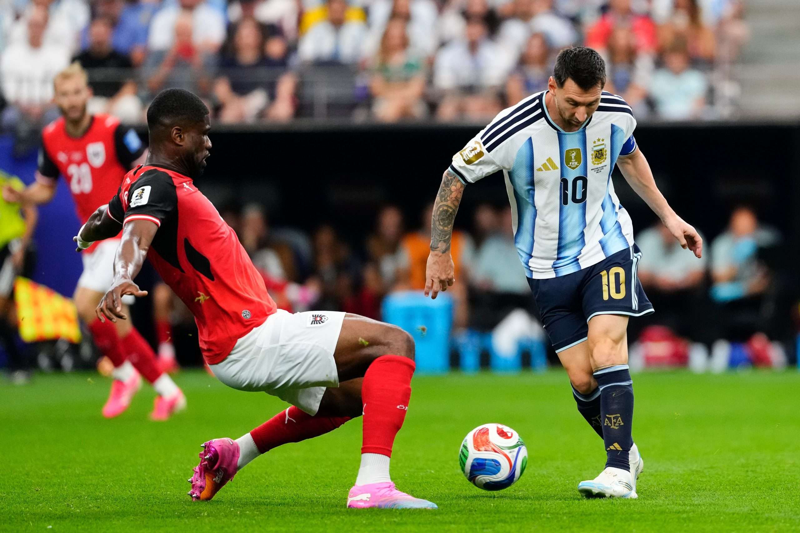 Gasak Austria 2 Gol Tanpa Balas, Argentina Melenggang ke Babak 32 Besar Gasak Austria 2 Gol Tanpa Balas, Argentina Melenggang ke Babak 32 Besar