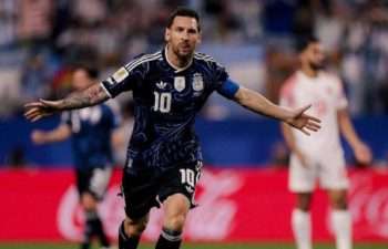 Lionel Messi Raih Top Skor Sementara Usai Argentina Jegal Yordania 3-1