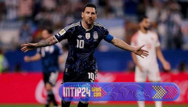 Lionel Messi Raih Top Skor Sementara Usai Argentina Jegal Yordania 3-1