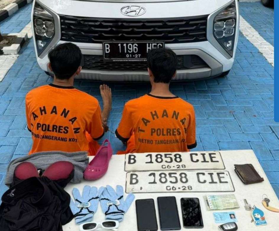 Mobil Dicuri Tetangga Sendiri, Polisi Tangkap Pelaku Kurang dari Sejam di Gading Serpong