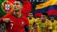 Duel Seru Kolumbia Lawan Portugal Berakhir 0-0, Kedua Tim Lolos ke Fase Gugur