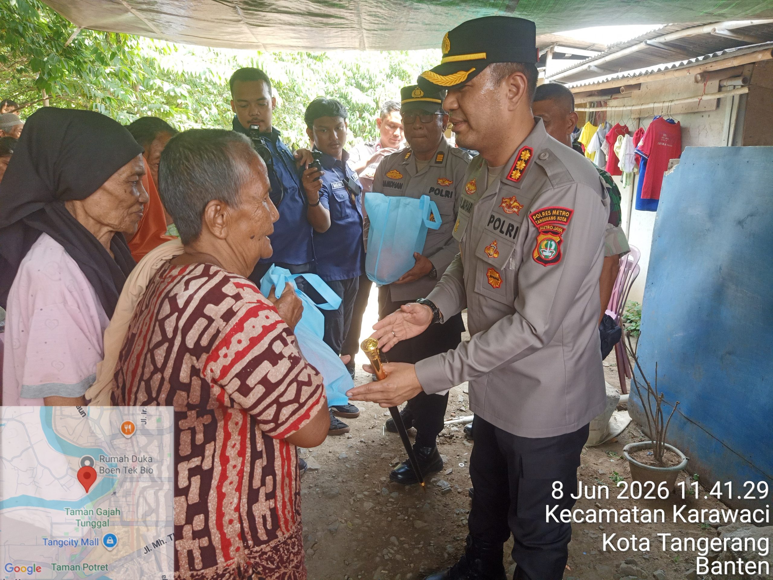 *Polres Metro Tangerang Kota dan Polsek Karawaci Gelar “Jaga Jakarta On The Spot” *Polres Metro Tangerang Kota dan Polsek Karawaci Gelar “Jaga Jakarta On The Spot”