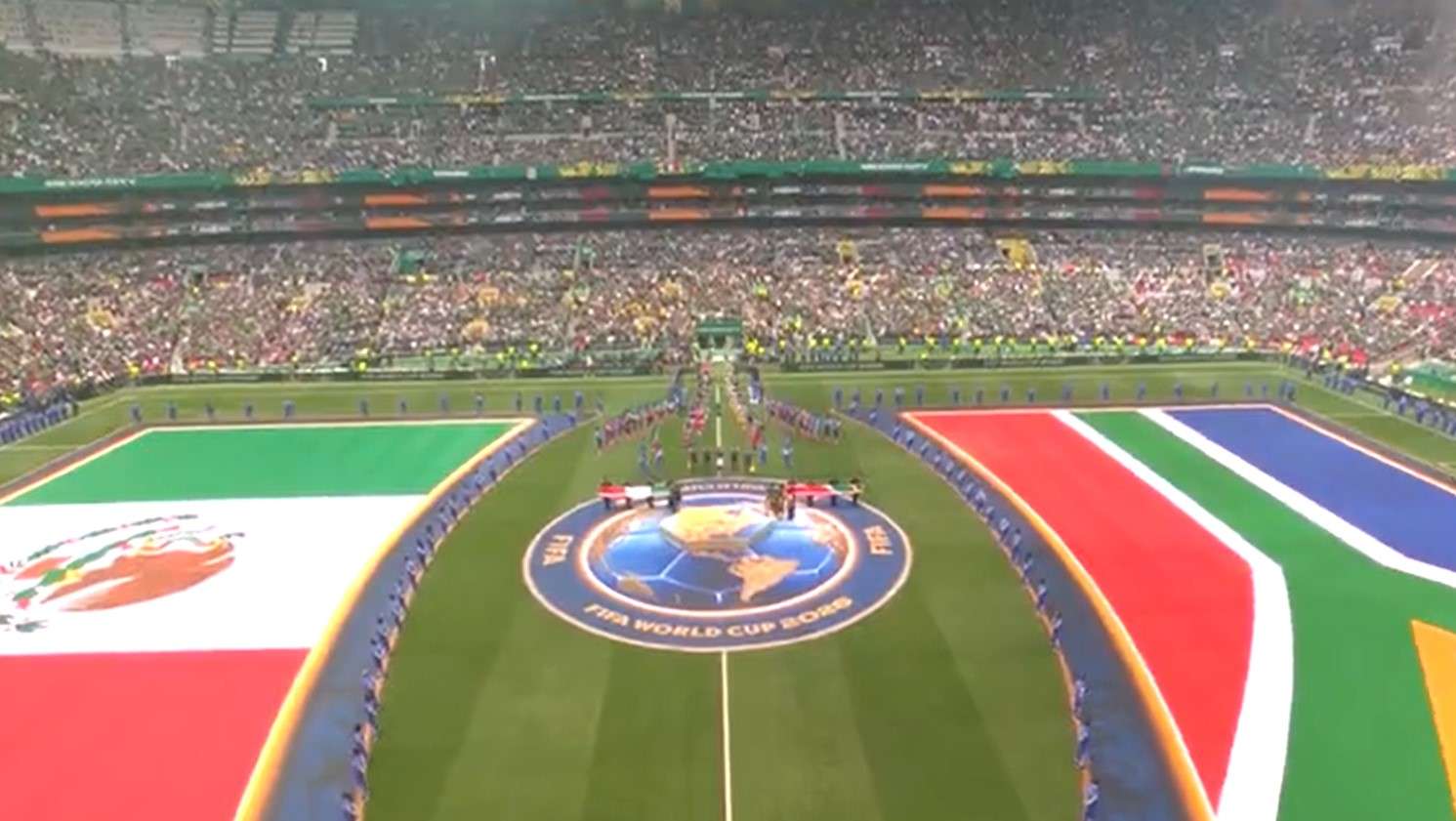 Piala Dunia 2026 Resmi Dibuka, Laga Perdana Meksiko vs Afsel Berakhir 2-0 Piala Dunia 2026 Resmi Dibuka, Laga Perdana Meksiko vs Afsel Berakhir 2-0