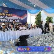 BNN Gerebek Gudang 3,37 Ton Narkoba dari Thailand di Gresik