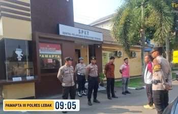 Polres Lebak Optimalkan Layanan Polisi 110, Hadirkan Pelayanan Cepat untuk Masyarakat