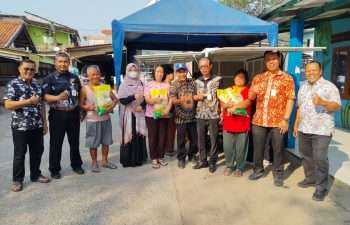 DKP Kota Tangerang Gelar Bang SaMa Ngider, Warga Karawaci Antusias Tebus Beras SPHP Rp55 Ribu