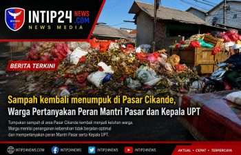Sampah Kembali Menumpuk di Pasar Cikande, Warga Soroti Kinerja Mantri Pasar dan Kepala UPT
