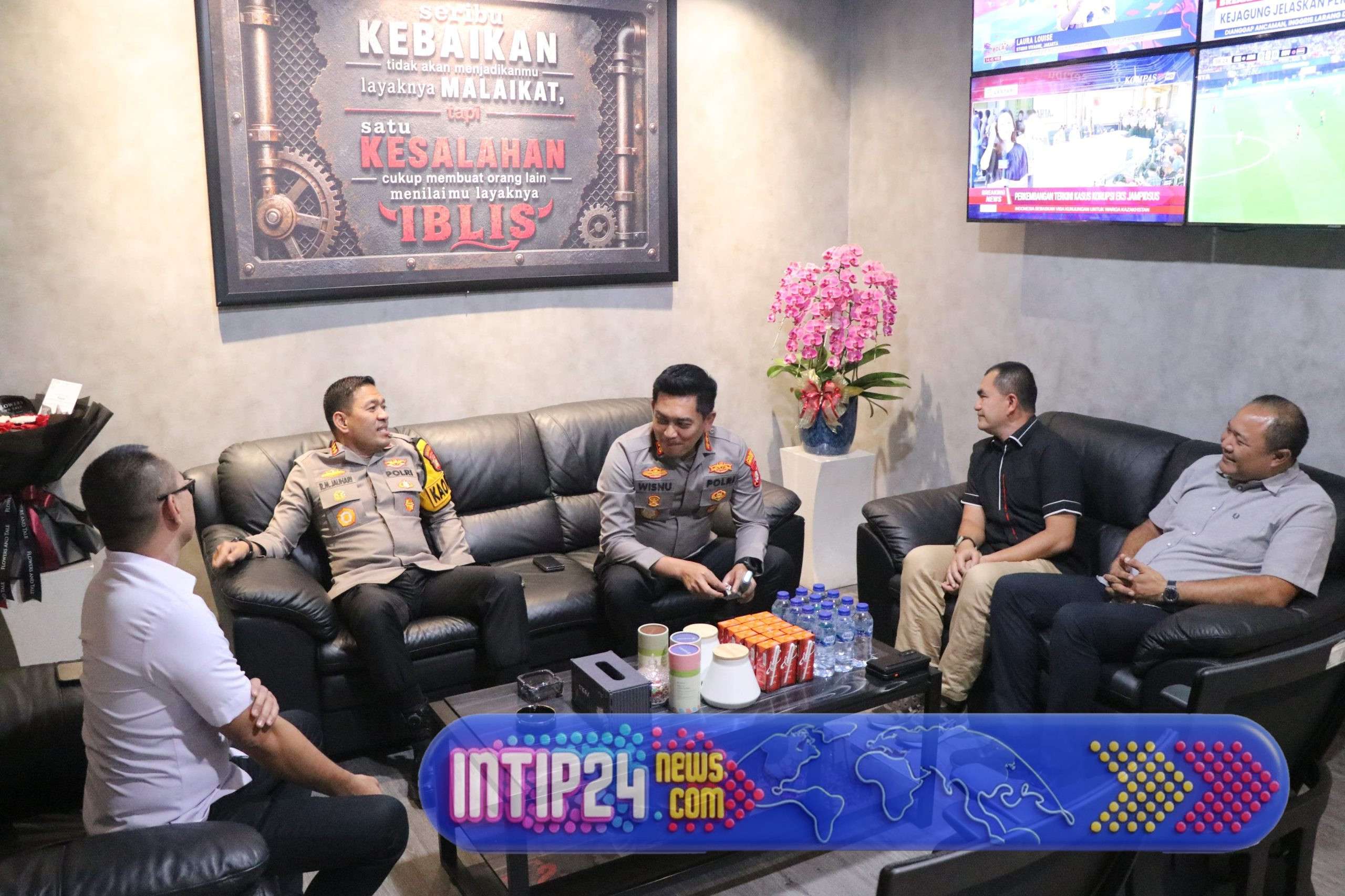 Silaturahmi Kapolres dan Kajari Kota Tangerang, Komitmen Perkuat Soliditas Antar Aparat Penegak