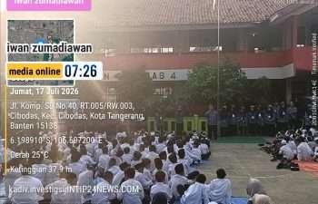 Hari Terakhir MPLS, Siswa Baru SDN 8 dan SDN 4 Cibodas Diberi Pembekalan Karakter dan Kedisiplinan