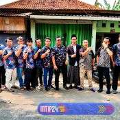 Keluarga Besar Polres Metro Tangerang Kota Mengucapkan Selamat Menempuh Hidup Baru Kepada Nuraeni dan Wahyu Wahyudi
