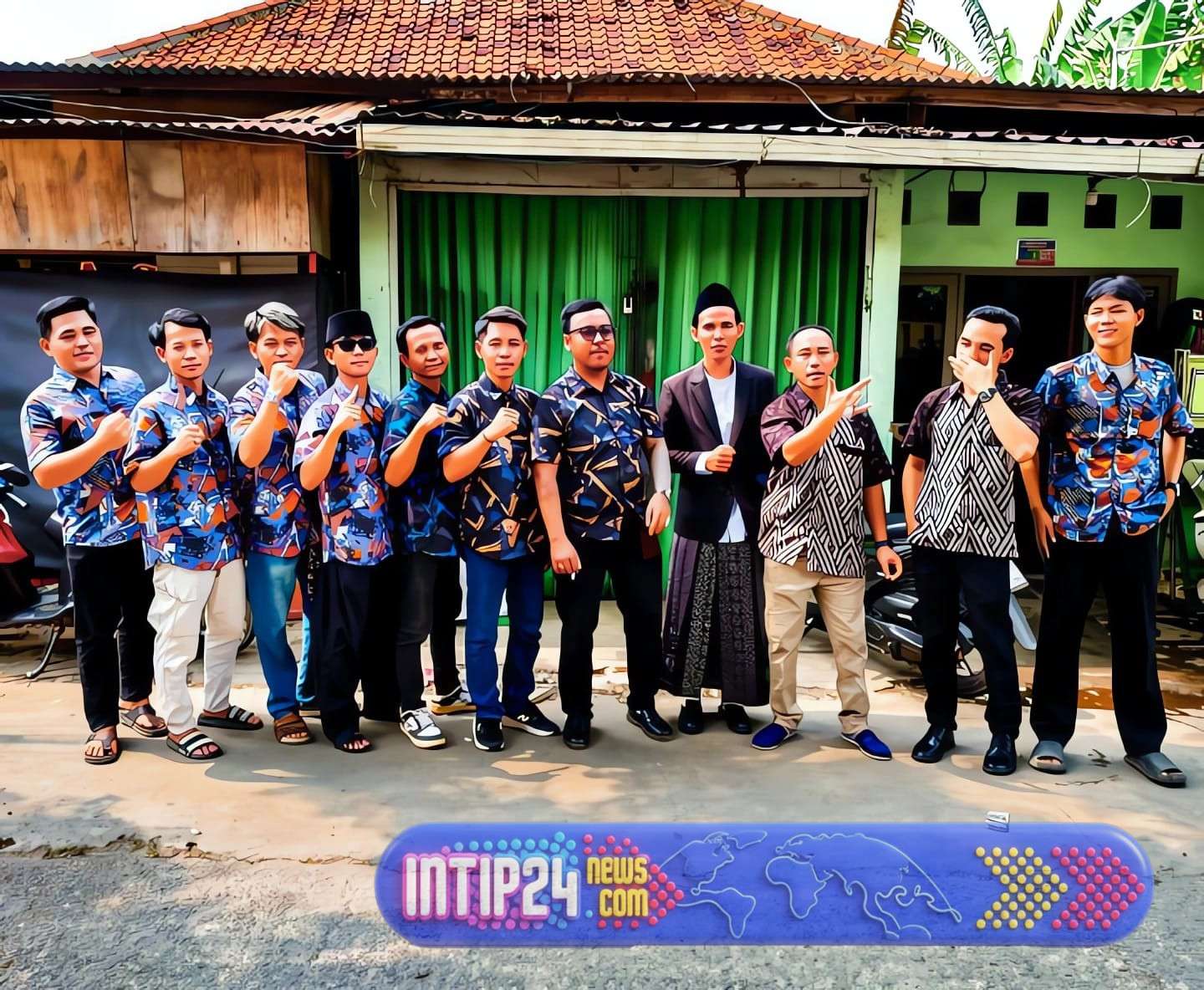 Keluarga Besar Polres Metro Tangerang Kota Mengucapkan Selamat Menempuh Hidup Baru Kepada Nuraeni dan Wahyu Wahyudi
