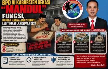 BPD di Kabupaten Bekasi “Mandul” Fungsi, Diduga Hanya Jadi Stempel Legitimasi LPJ Kepala Desa