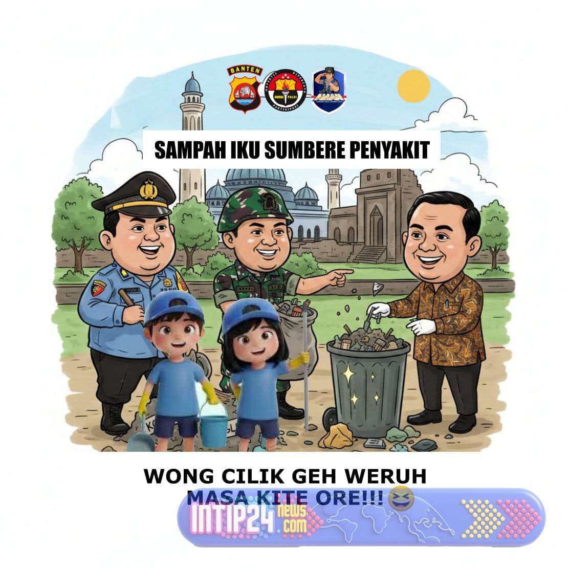 Polda Banten Ajak Masyarakat Sukseskan Gerakan Indonesia ASRI Polda Banten Ajak Masyarakat Sukseskan Gerakan Indonesia ASRI