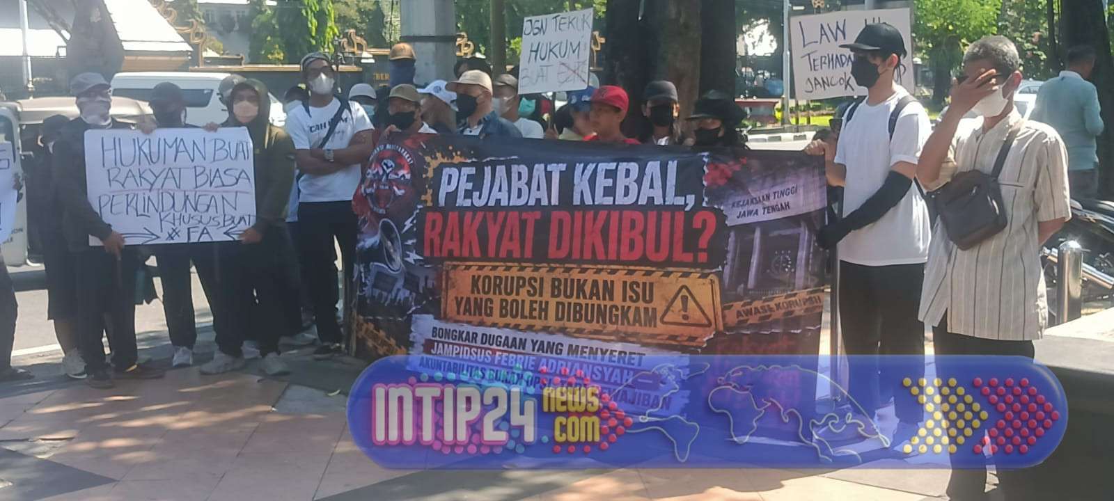 Aliansi Masyarakat Jateng Desak Penegakan Hukum Berkeadilan Tanpa Pandang Bulu