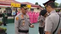 Polres Balangan Laksanakan Serah Terima Jabatan Kabag SDM