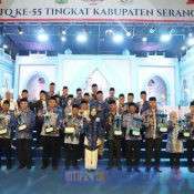 Pulo Ampel Juara Umum MTQ ke-55 Kabupaten Serang, Pemkab Targetkan Juara Provinsi 2027