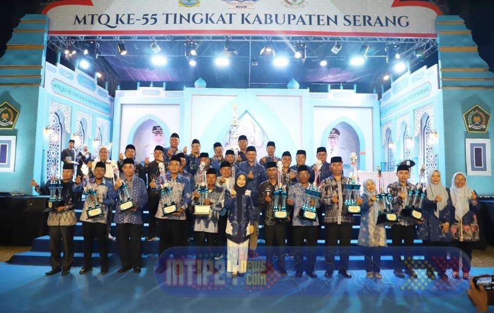 Pulo Ampel Juara Umum MTQ ke-55 Kabupaten Serang, Pemkab Targetkan Juara Provinsi 2027