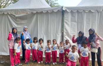 TK AR-RUM Bojong Nangka Kecamatan Petir Ikuti Peringatan Hari Anak Nasional 2026 Tingkat Kabupaten Serang