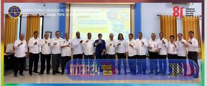 Kepala Distrik Navigasi Tipe A Kelas I Sorong Hadiri Kunker Komisi V DPR RI