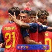 La Roja Bekuk Unsere Burschen 3-0, Mikel Oyarzabal Bawa Spanyol Lolos 16 Besar