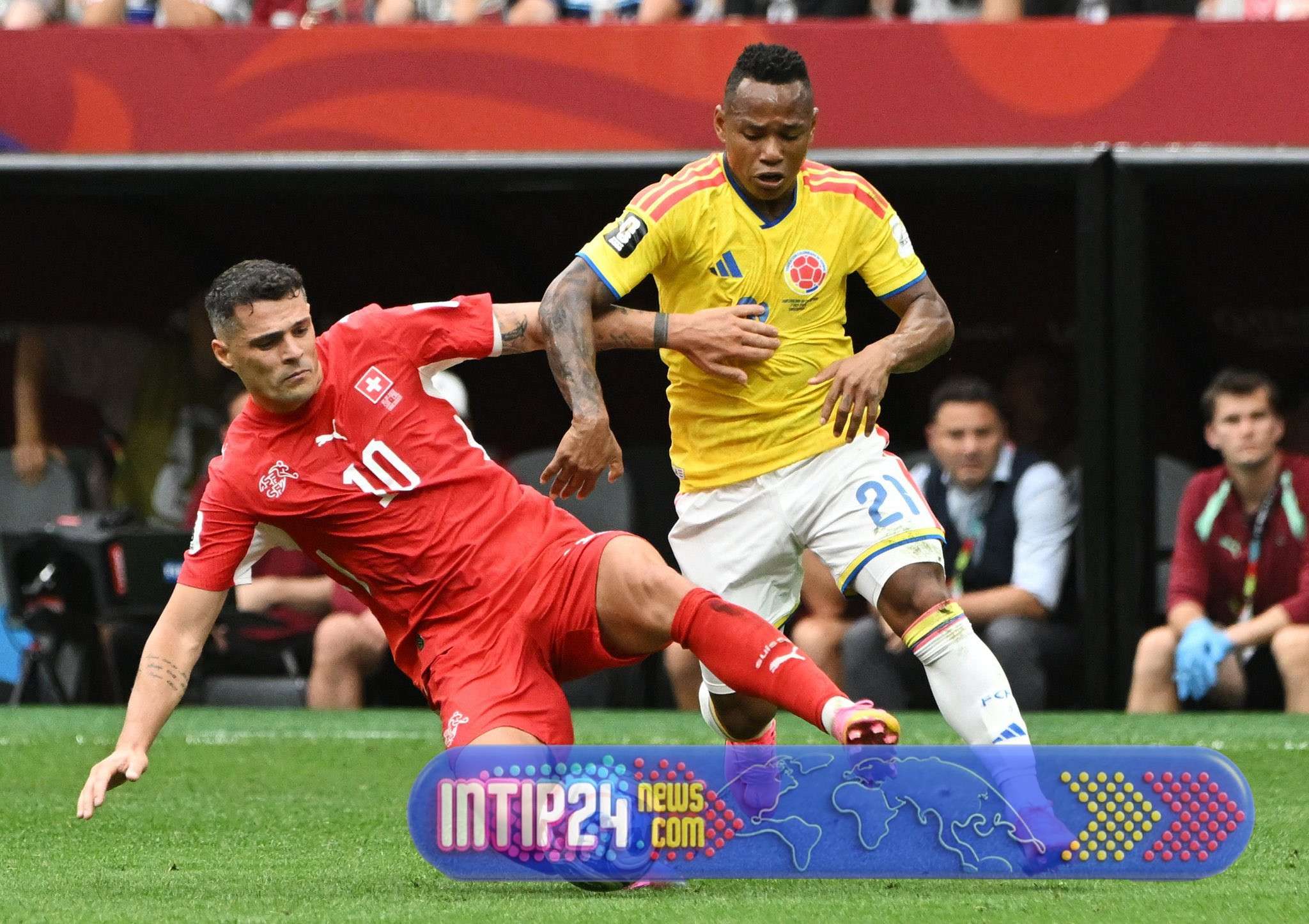 Swiss Lolos ke Perempat Final Usai Ganjal Kolombia Lewat Adu Penalti 4-3 Swiss Lolos ke Perempat Final Usai Ganjal Kolombia Lewat Adu Penalti 4-3