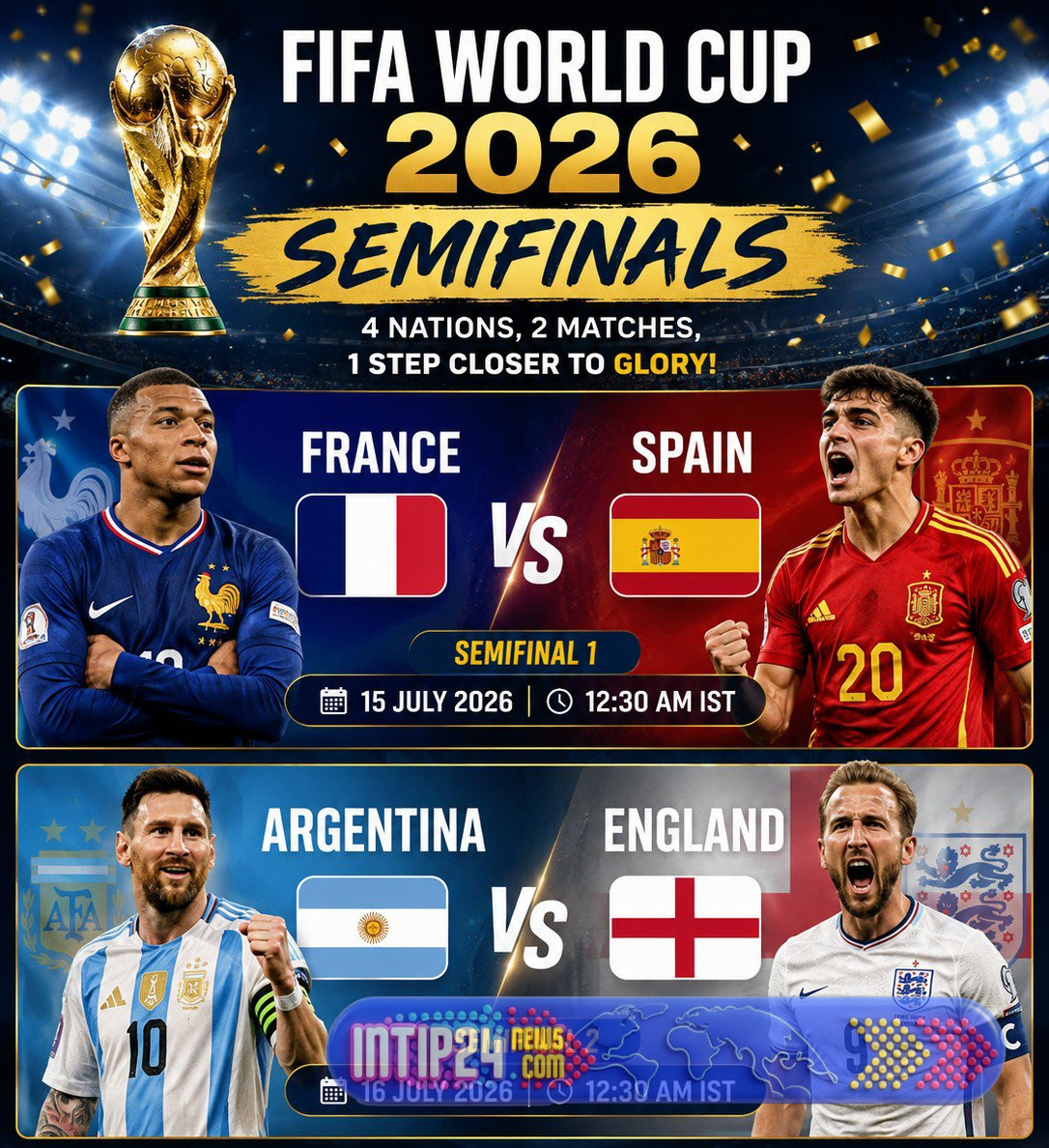 Piala Dunia 2026: Empat Tim Semifinalis Sejati Pasca Kisah Dramatis di Awal Turnamen Piala Dunia 2026: Empat Tim Semifinalis Sejati Pasca Kisah Dramatis di Awal Turnamen
